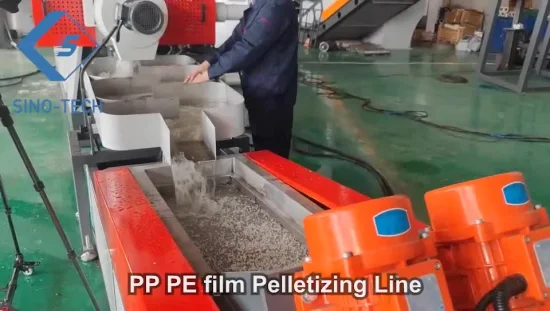 Kunststoffabfälle aus hartem/weichem Material PE-Abfälle LDPE-Pelletisiermaschine PE PP Pet Pellet Masterbatch-Herstellungsmaschine für Recycling-Kunststoff