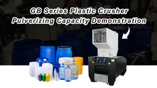 CE-Kunststoffschrott-Schredder-Abfall-Kunststoff-Zerkleinerungsmaschine, die Plastikflaschen-Zerkleinerungsmaschine aufbereitet